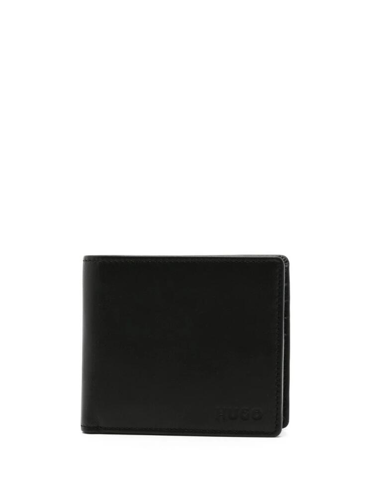 HUGO Subway leather bi-fold wallet - Black Cover