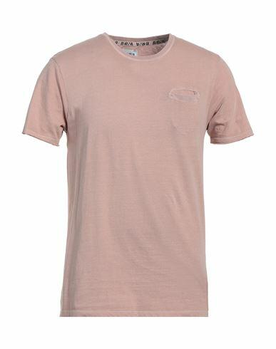 Berna Man T-shirt Pastel pink Cotton Cover