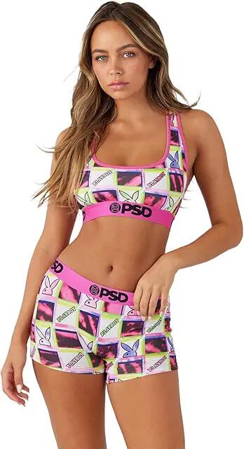 PSD Sports Bra (Multi/Playboy Checkers Sb) Women's Lingerie Cover