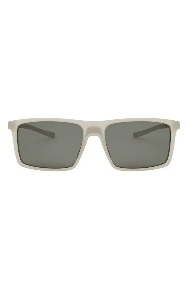 TAG Heuer Bolide 57mm Rectangular Sunglasses in Grey/Other /Smoke Cover