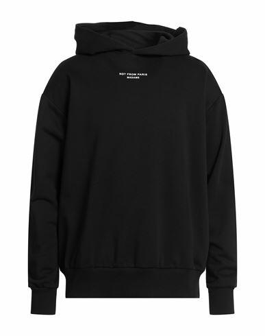 Drôle De Monsieur Man Sweatshirt Black Cotton Cover