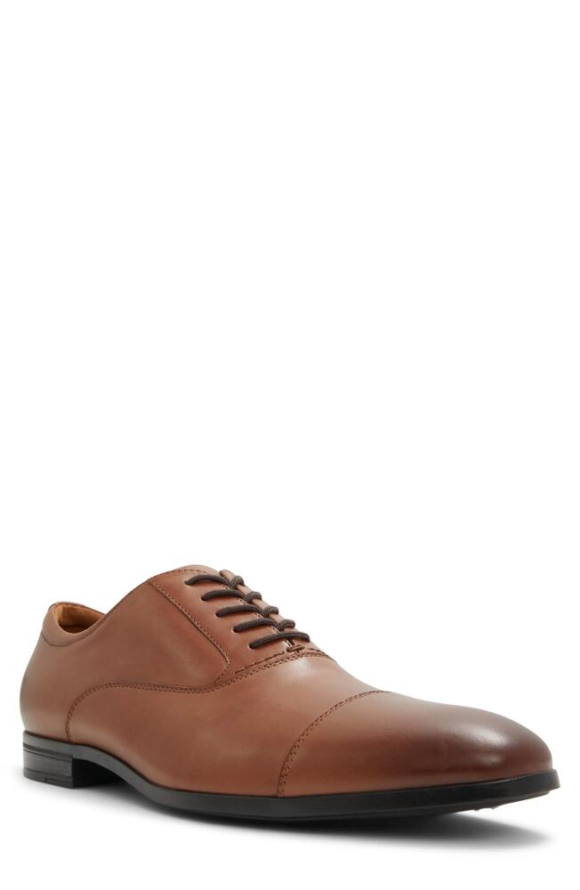 ALDO Stan Cap Toe Oxford - Wide Width Available in Cognac Cover