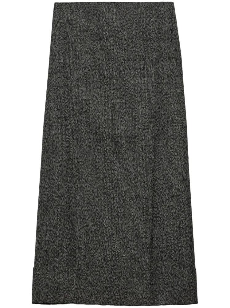 Prada A-line maxi skirt - Grey Cover