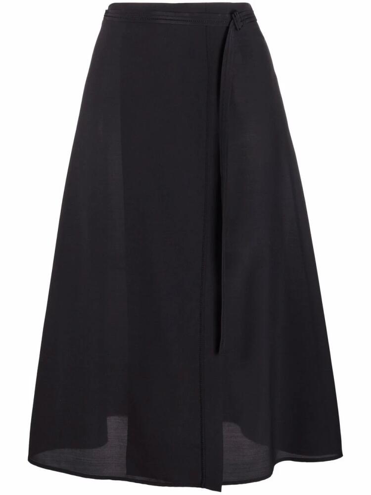 JOSEPH belted midi dress - Black Cover