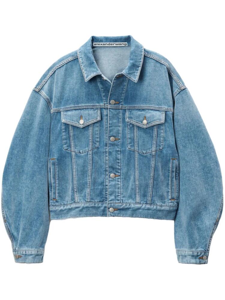 Alexander Wang cotton denim jacket - Blue Cover