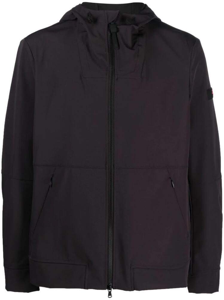 Peuterey drawstring zip-up jacket - Black Cover