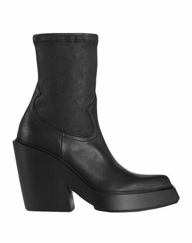 Vic Matiē Woman Ankle boots Black Soft Leather Cover