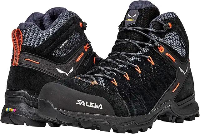 SALEWA Alp Mate Mid Wp (Blackout/Fluo Orange) Men's Shoes Cover