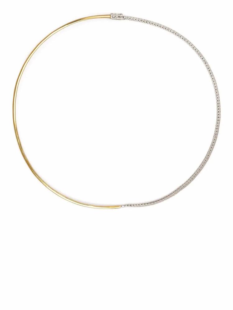 Delfina Delettrez 18kt gold 1997 diamond necklace - White Cover