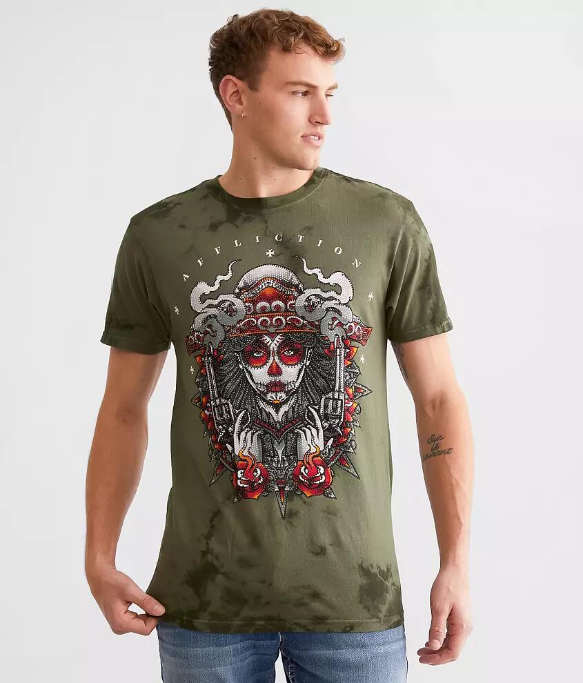 Affliction Dos Pistolas T-Shirt Cover