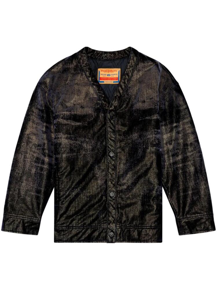 Diesel D-Conf-S cotton bomber jacket - Black Cover