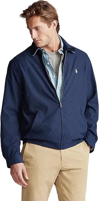 Polo Ralph Lauren Bi-Swing Windbreaker Jacket (Refined Navy) Men's Coat Cover