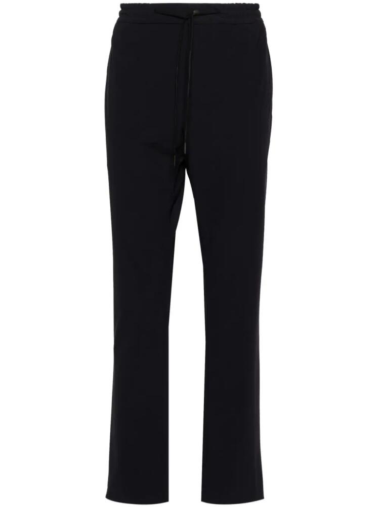 PT Torino drawstring straight-leg trousers - Blue Cover