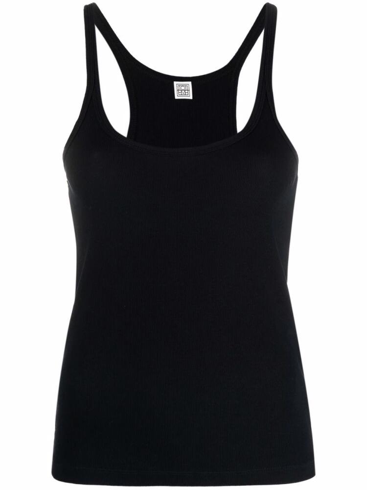 TOTEME racerback tank top - Black Cover