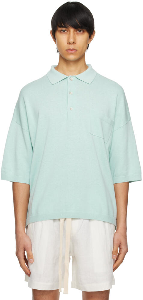 COMMAS Blue Short Sleeve Polo Cover