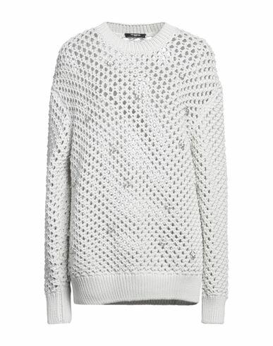 The Kooples Woman Sweater Light grey Cotton, Polyamide Cover