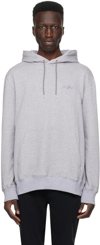 Paul Smith Gray Embroidered Hoodie Cover