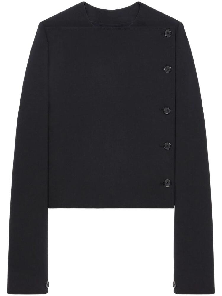 Courrèges buttoned tailored jacket - Black Cover