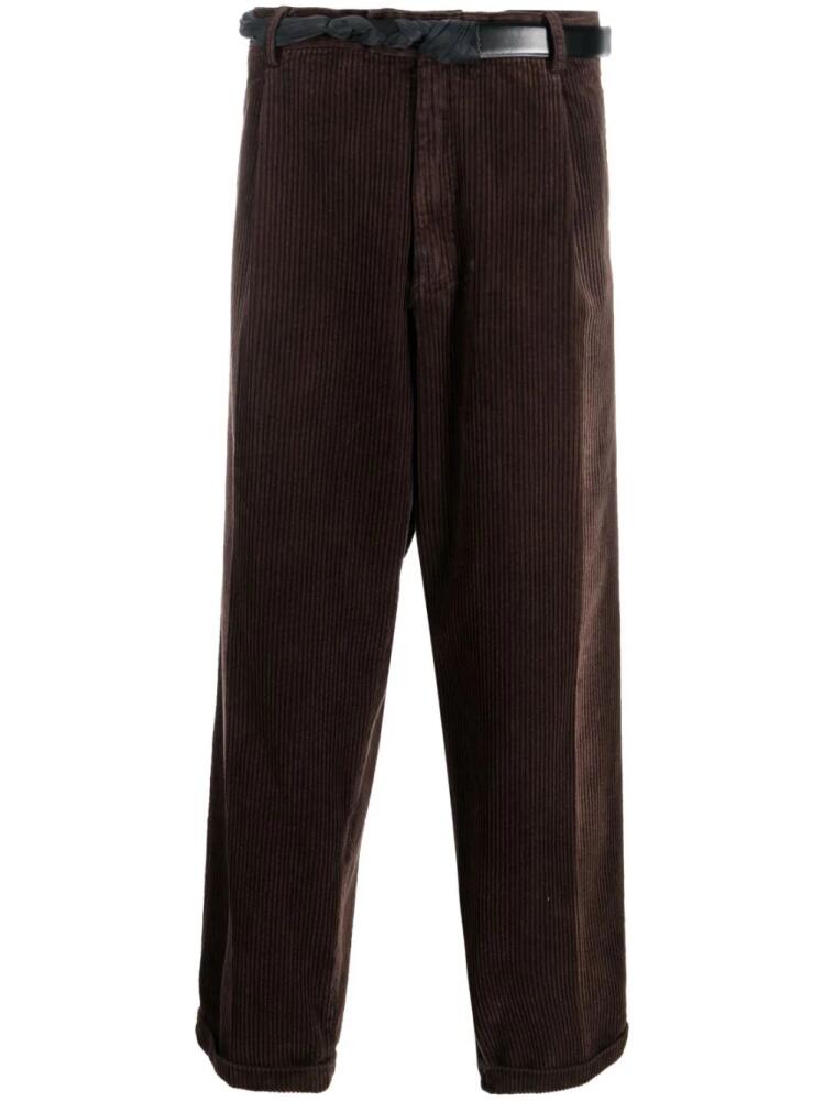 Magliano wide-leg corduroy trousers - Brown Cover