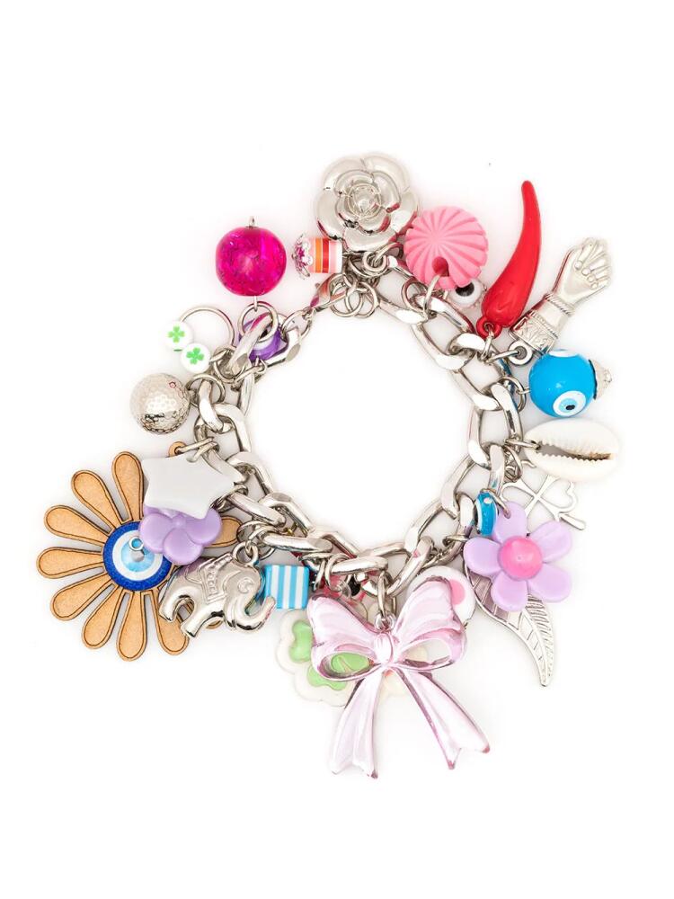 Amir Slama multi-charm chain bracelet - Multicolour Cover