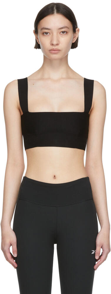 Victoria Beckham Black Viscose Tank Top Cover