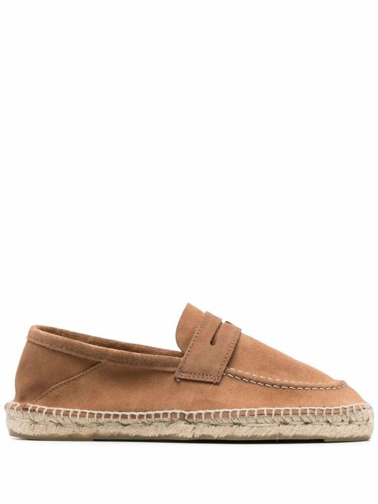 Manebi Hamptons suede espadrilles - Brown Cover