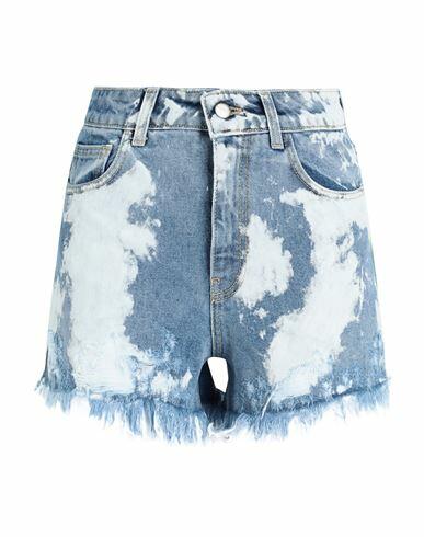 Barrow Woman Denim shorts Blue Cotton Cover