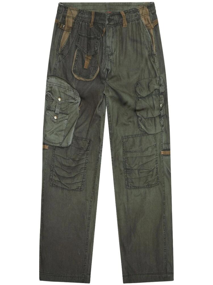 Diesel P-Fergy-Pop straight-leg trousers - Blue Cover