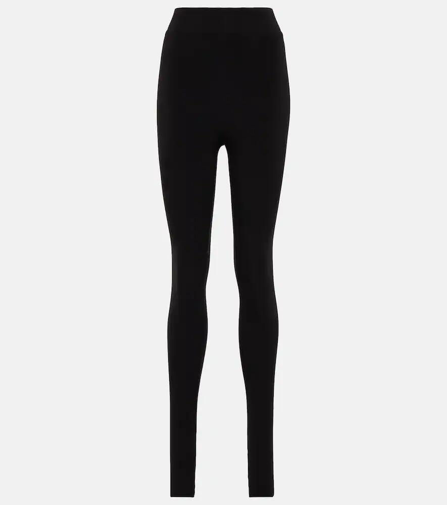 LaQuan Smith High-rise leggings Cover