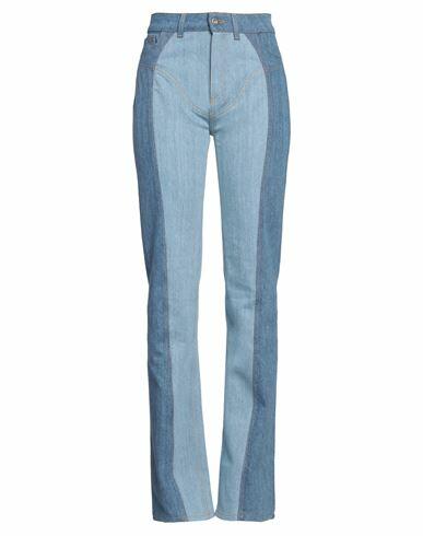 Nensi Dojaka Woman Jeans Blue Cotton Cover