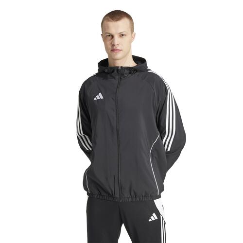 adidas Tiro 24 Windbreaker - Mens White/Black Cover