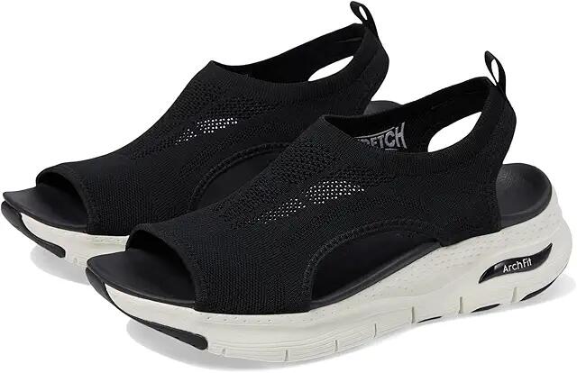 SKECHERS Arch Fit - City Catch (Black) Women's Shoes Cover