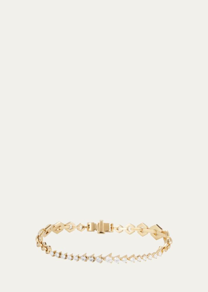 Dries Criel 18k Yellow Gold Diamond Flow Bond Bracelet Cover