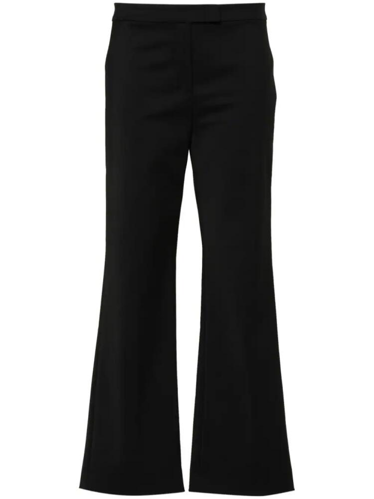 'S Max Mara Conico twill flared trousers - Black Cover