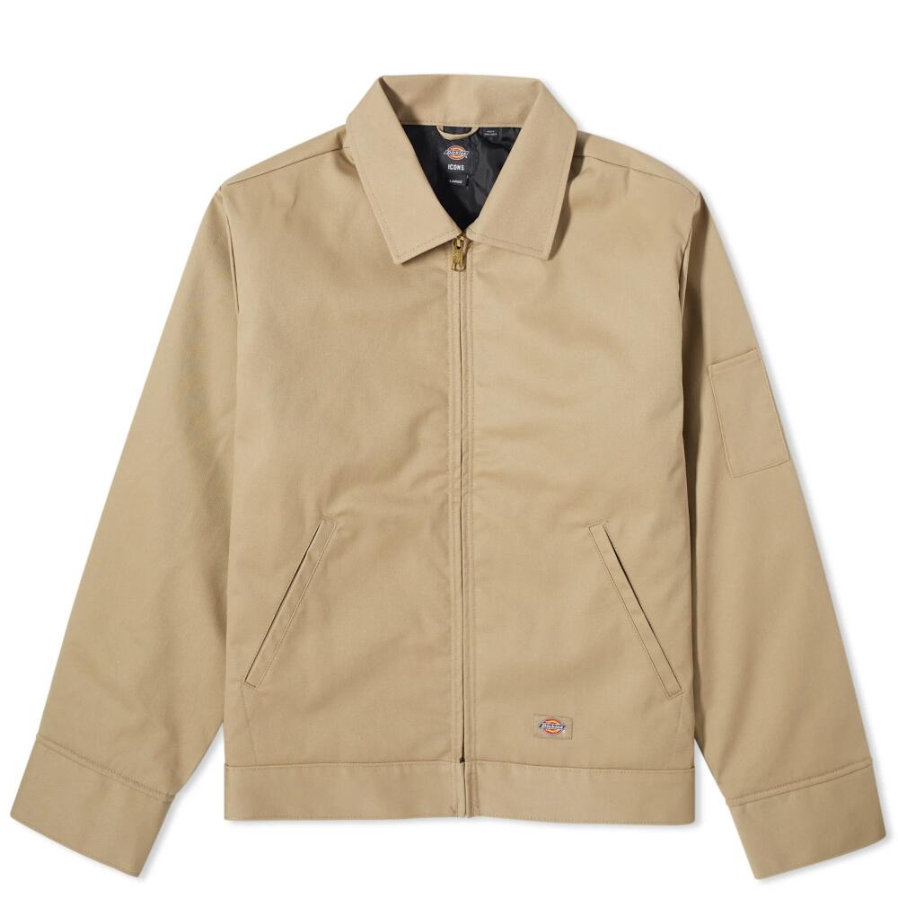 Dickies Men's Lined Eisenhower Jacket in Khaki Cover