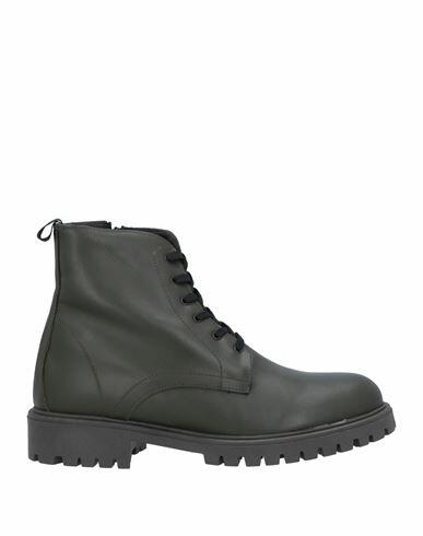 Bottega Marchigiana Man Ankle boots Military green Calfskin Cover