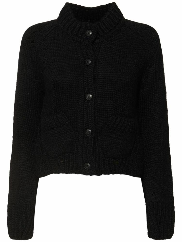 ERMANNO SCERVINO Buttoned Knit Cardigan Cover