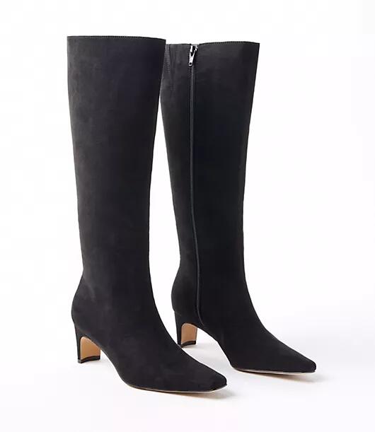 Loft Tall Squared Pointy Toe Booties Cover