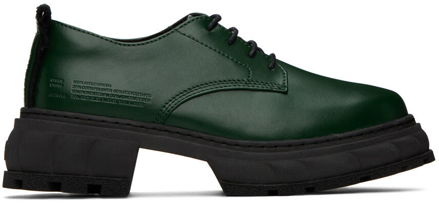 Virón SSENSE Exclusive Green Alter Derbys Cover