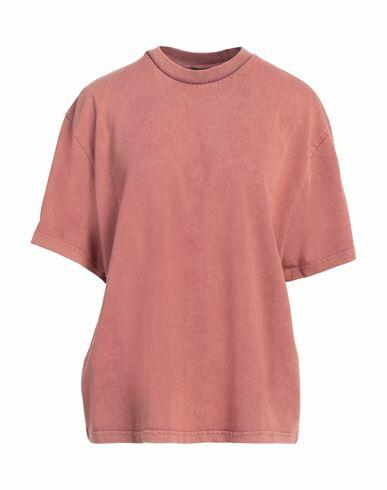 Aspesi Woman T-shirt Rust Cotton Cover