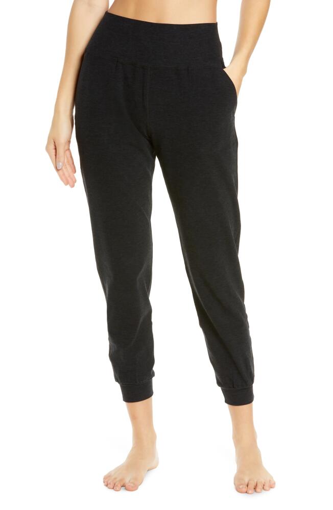 Beyond Yoga Space Dye Joggers in Darkest Night Cover