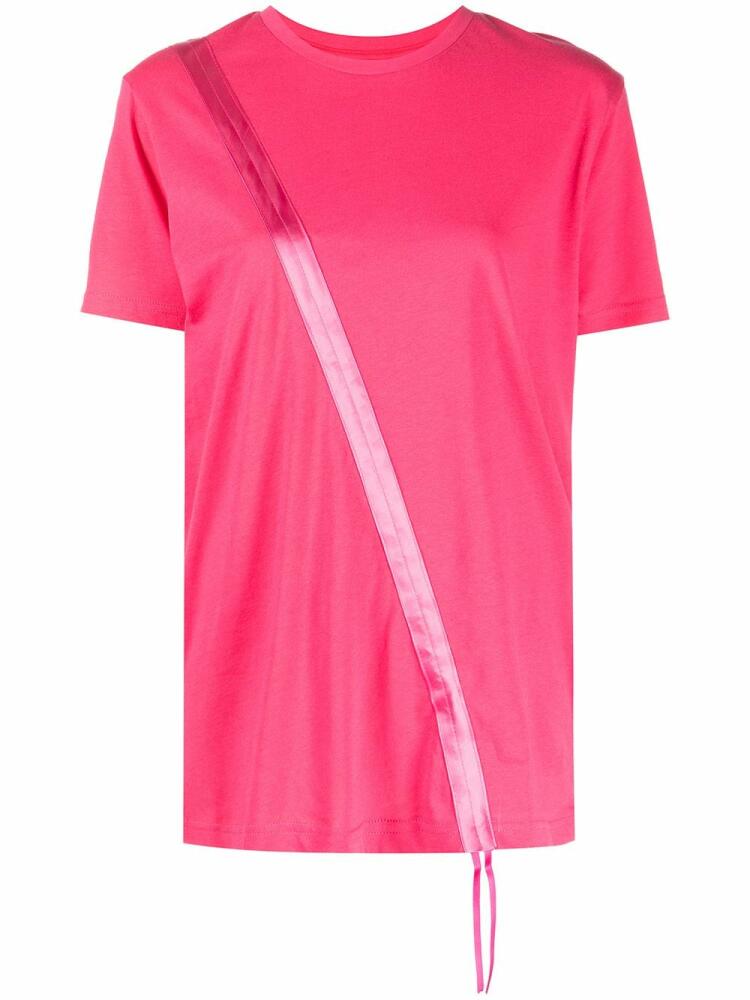 Madison.Maison drawstring short-sleeve T-shirt - Pink Cover