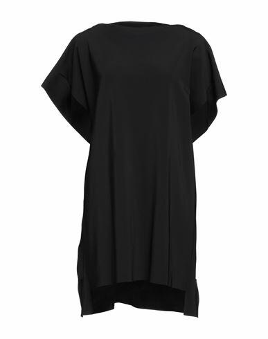 Mm6 Maison Margiela Woman Mini dress Black Polyamide, Elastane Cover