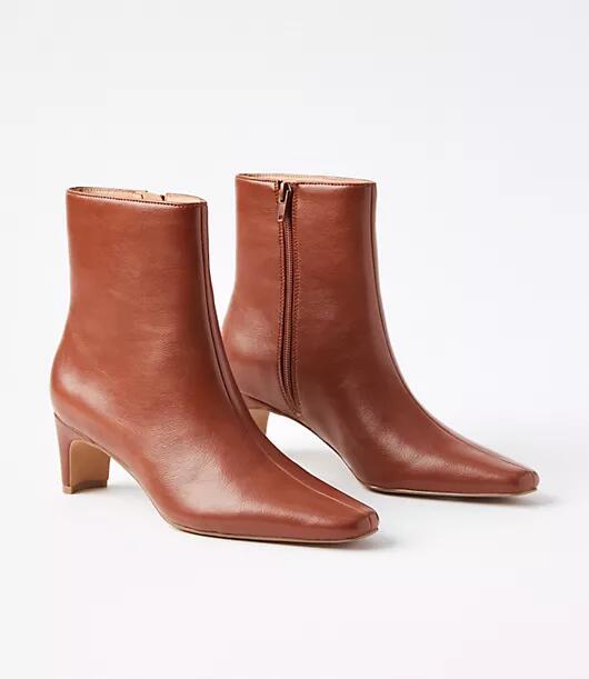 Loft Squared Pointy Toe Booties Cover