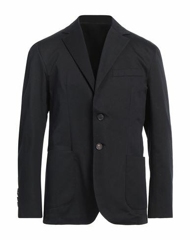 Doppiaa Man Blazer Midnight blue Cotton Cover