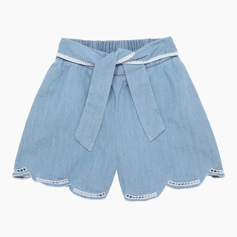 Chloé Light blue denim shorts Cover