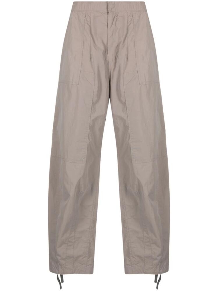 Ten C drawstring cotton trousers - Grey Cover