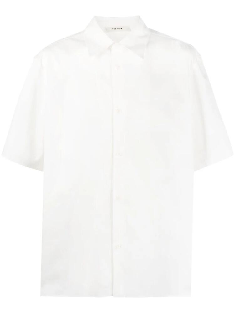 The Row Patrick short-sleeve shirt - White Cover