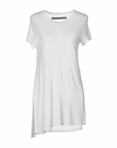 Enza Costa Woman T-shirt White Rayon, Silk Cover