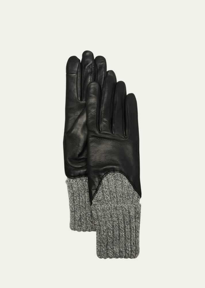 Agnelle Nappa Leather & Alpaca Wool Gloves Cover